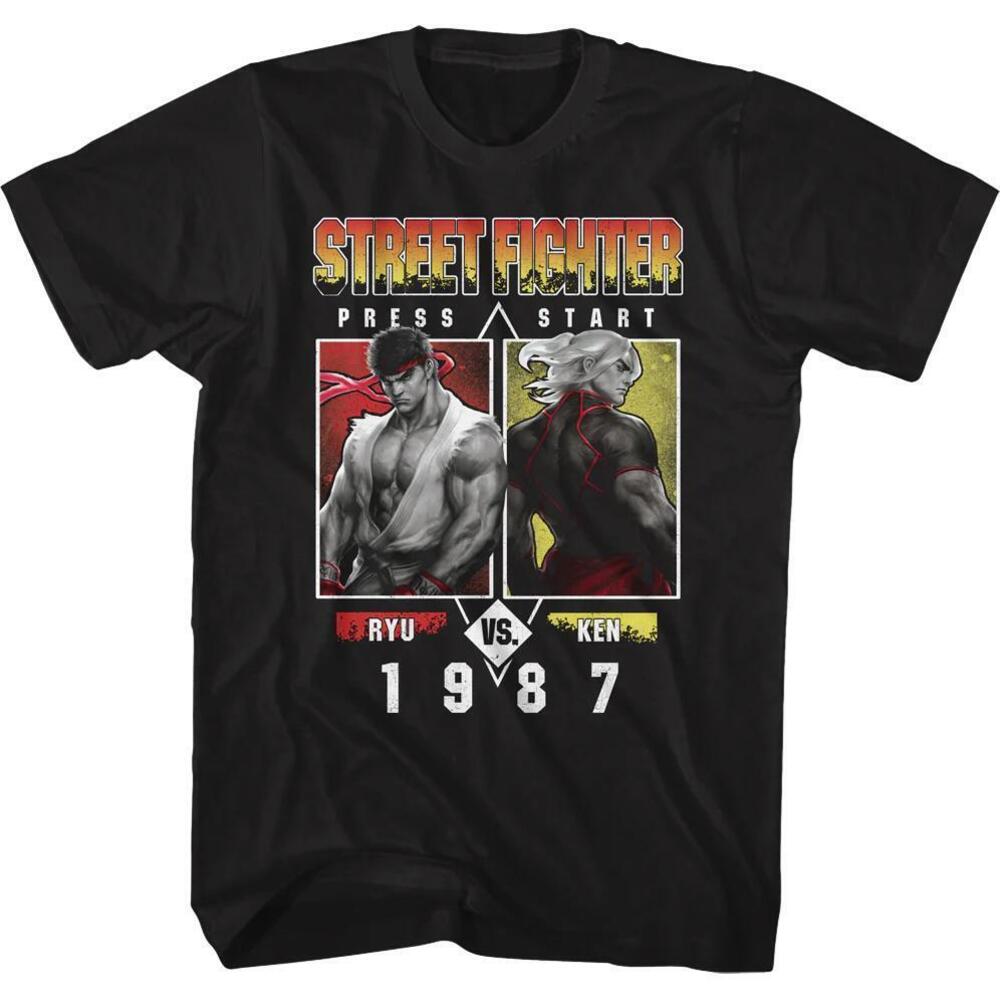 Ryu Vs Ken 1987 Street Fighter Tshirt
